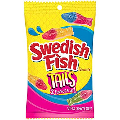 Swedish Fish 2-in-1 Tails (8oz) - A Taste of the States