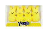 Peeps Yellow Marshmallow Bunnies (4 bunnies)