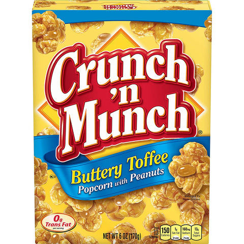 Crunch 'n Munch Popcorn: Buttery Toffee (3.5oz)