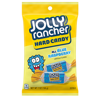 Jolly Rancher All Blue Raspberry Hard Candy (7oz) - A Taste of the States