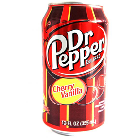 Dr. Pepper Cherry Vanilla (12fl.oz) - A Taste of the States