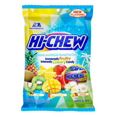 Hi-Chew Tropical Mix Peg Bag (3.5oz) - A Taste of the States