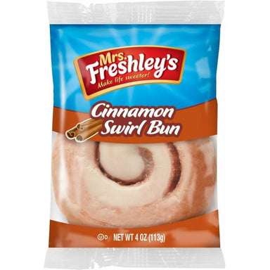 Mrs. Freshley's Cinnamon Swirl Bun (4oz) - A Taste of the States