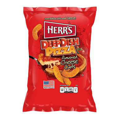 Herr's Deep Dish Pizza Curls (1oz) - A Taste of the States