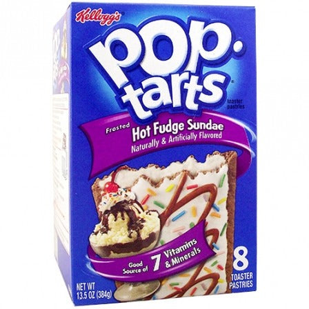 Kellogg's Pop Tarts Hot Fudge Sundae (8 pack) - A Taste of the States