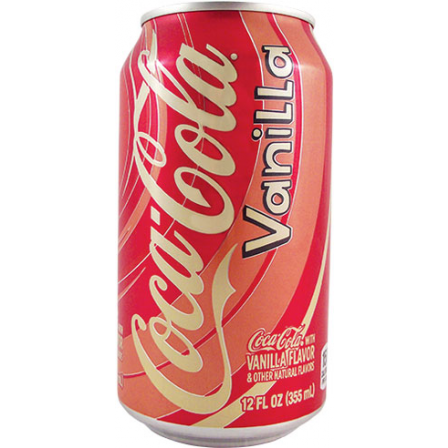 Coca-Cola Vanilla (12fl.oz) - A Taste of the States